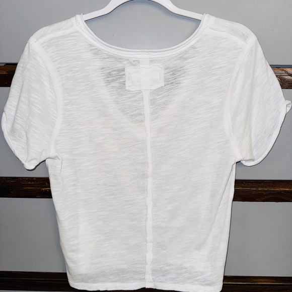 Free People We The Free Take 2 Tee 🌾 Ivory 🌾 Size XS 🌾 Sold Out - Picture 10 of 10
